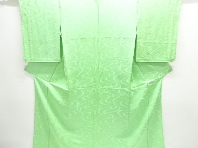 JAPANESE KIMONO / IROMUJI / HITOE / WOVEN ABSTRACT STREAM